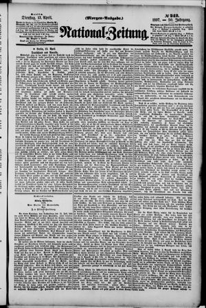 Nationalzeitung vom 13.04.1897