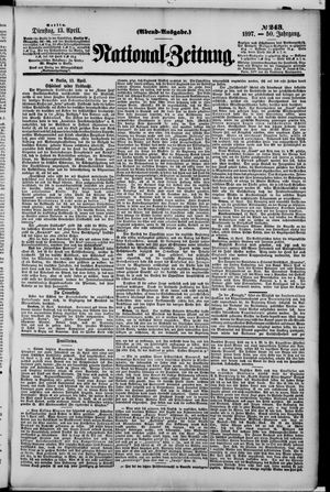 Nationalzeitung vom 13.04.1897