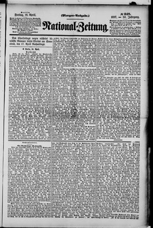 Nationalzeitung vom 16.04.1897