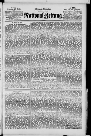 Nationalzeitung vom 27.04.1897