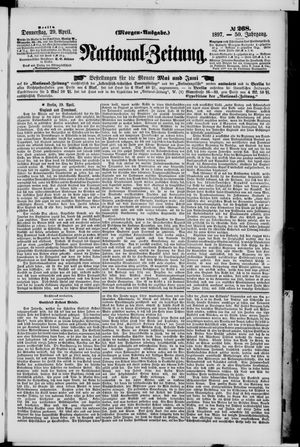 Nationalzeitung vom 29.04.1897