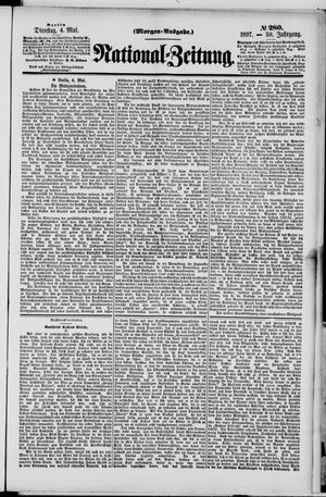 Nationalzeitung vom 04.05.1897