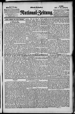 Nationalzeitung vom 19.05.1897