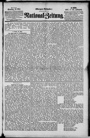 Nationalzeitung vom 23.05.1897