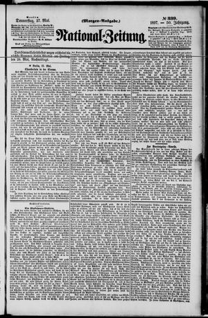 Nationalzeitung vom 27.05.1897