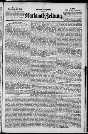Nationalzeitung vom 29.05.1897