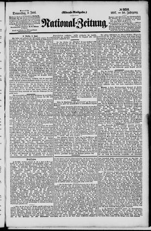 Nationalzeitung vom 03.06.1897