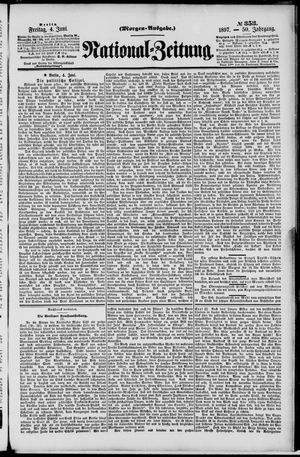 Nationalzeitung vom 04.06.1897