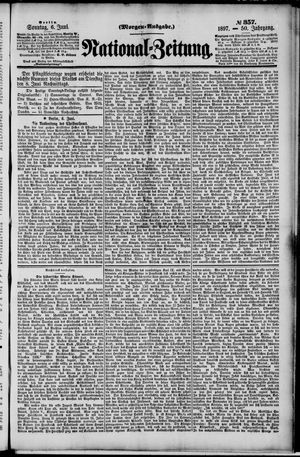 Nationalzeitung vom 06.06.1897