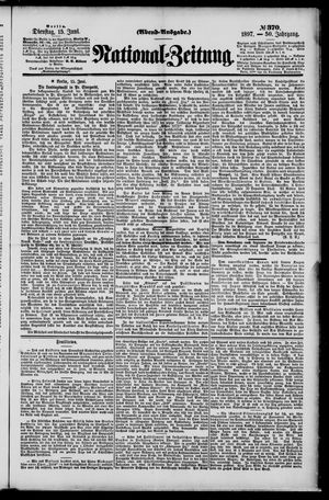Nationalzeitung vom 15.06.1897
