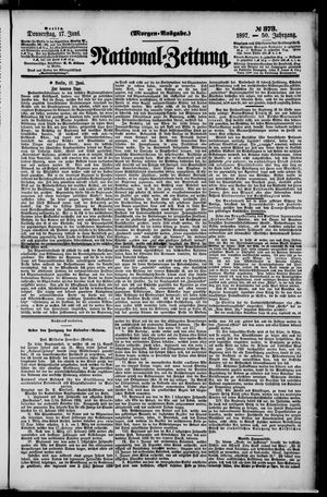 Nationalzeitung vom 17.06.1897
