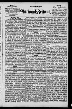 Nationalzeitung vom 18.06.1897