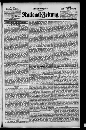 National-Zeitung vom 22.06.1897