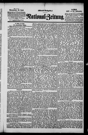National-Zeitung vom 26.06.1897