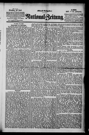 National-Zeitung vom 29.06.1897
