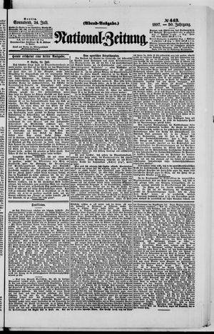 National-Zeitung vom 24.07.1897