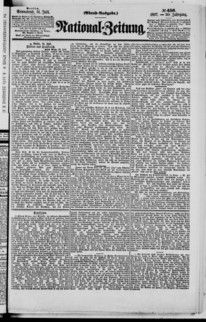 National-Zeitung vom 31.07.1897
