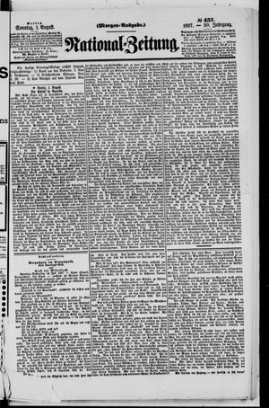 Nationalzeitung vom 01.08.1897