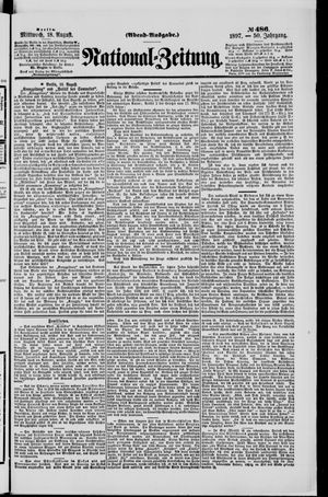 National-Zeitung vom 18.08.1897