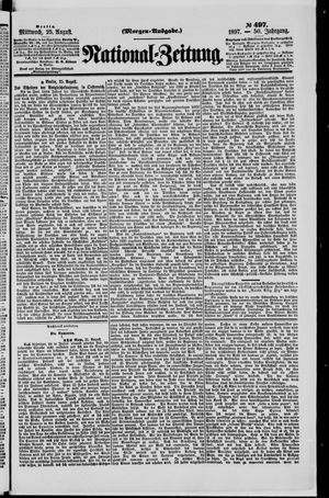 National-Zeitung on Aug 25, 1897