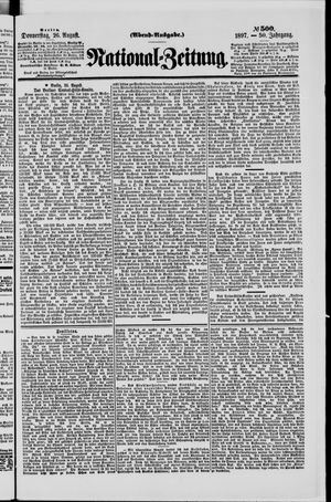 National-Zeitung vom 26.08.1897