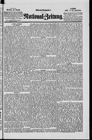National-Zeitung on Aug 27, 1897