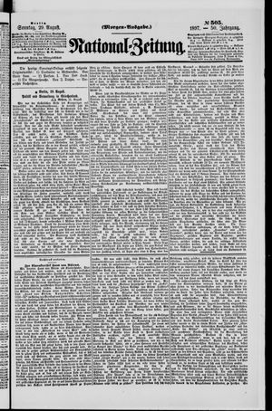 National-Zeitung on Aug 29, 1897