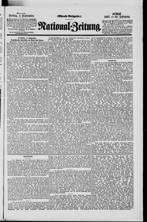 National-Zeitung vom 03.09.1897