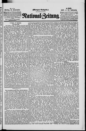 National-Zeitung vom 10.09.1897