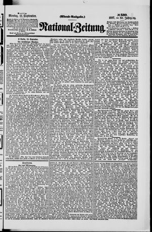 National-Zeitung on Sep 13, 1897