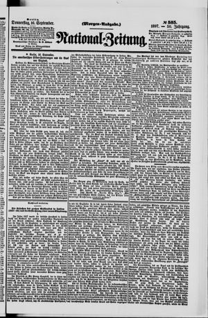 National-Zeitung vom 16.09.1897