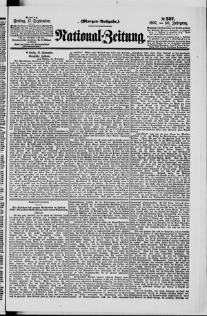 National-Zeitung vom 17.09.1897