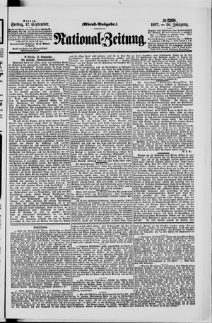 National-Zeitung vom 17.09.1897