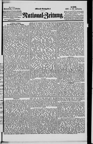 National-Zeitung vom 09.10.1897