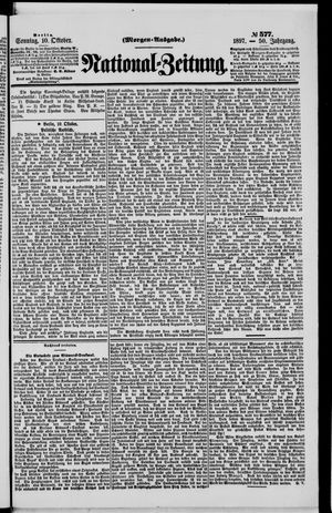 National-Zeitung on Oct 10, 1897