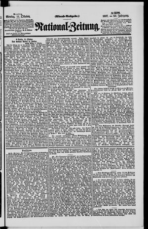 National-Zeitung vom 11.10.1897