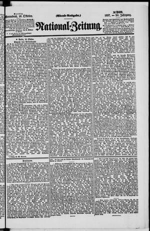 National-Zeitung vom 16.10.1897