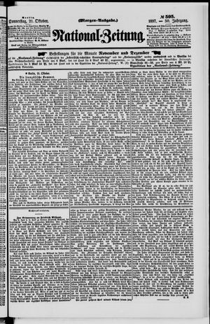 National-Zeitung on Oct 21, 1897