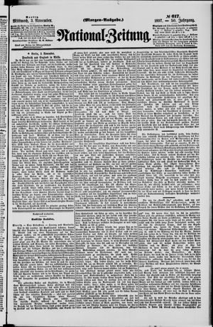 National-Zeitung vom 03.11.1897