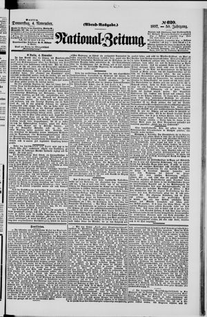 National-Zeitung vom 04.11.1897