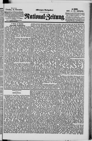 National-Zeitung on Nov 16, 1897
