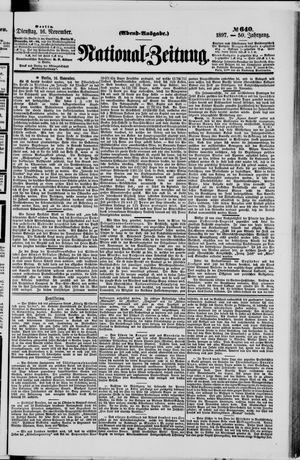 National-Zeitung on Nov 16, 1897