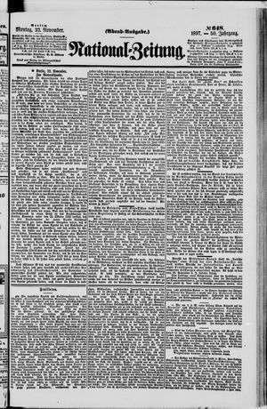 National-Zeitung on Nov 21, 1897