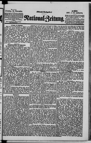 National-Zeitung vom 23.11.1897