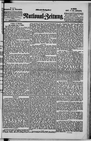 National-Zeitung vom 27.11.1897