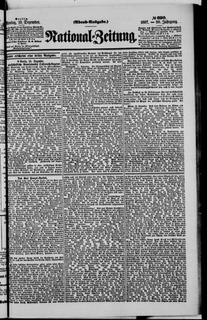 National-Zeitung on Dec 13, 1897