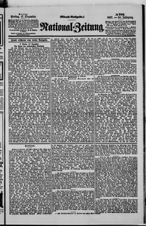 National-Zeitung on Dec 17, 1897