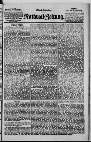 National-Zeitung vom 20.12.1897