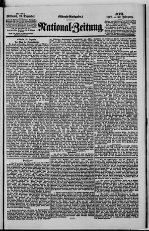 National-Zeitung vom 22.12.1897