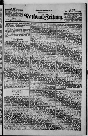 National-Zeitung vom 25.12.1897